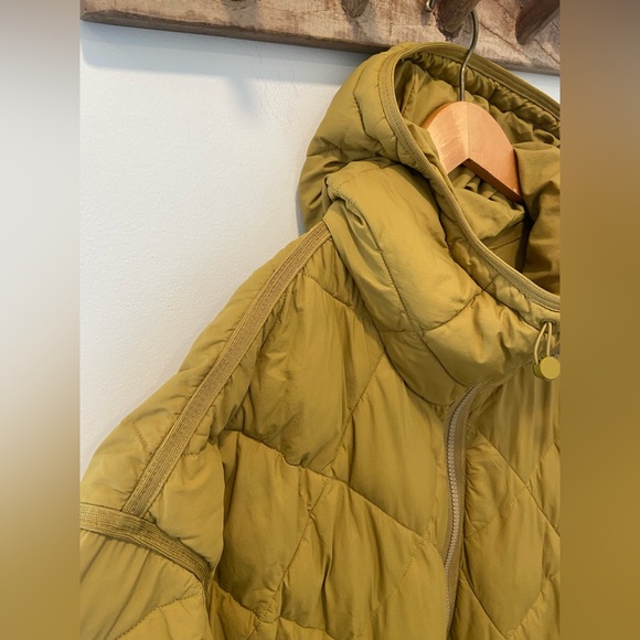 SOLD!! Free People Movement Pria Packable Puffer Jacket Xl Himalayan Smoke. - Picture 6 of 16